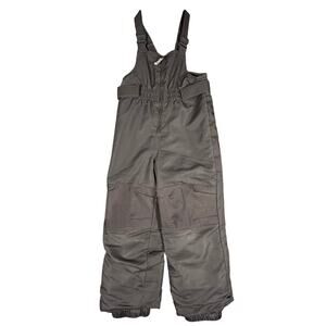 Cherokee Snow‎ Bib Fleece Overall One-Piece Jumpsuit Charcoal Toddler's Size 4T